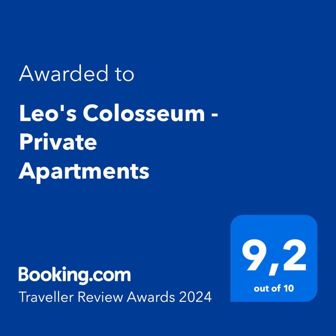 روما Leo'S Colosseum - Private Apartments المظهر الخارجي الصورة